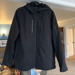 Calvin Klein black coat hoodie
